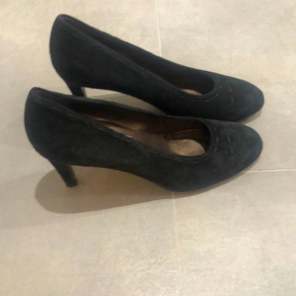 AGL Black Suede Pumps. Size 37.5